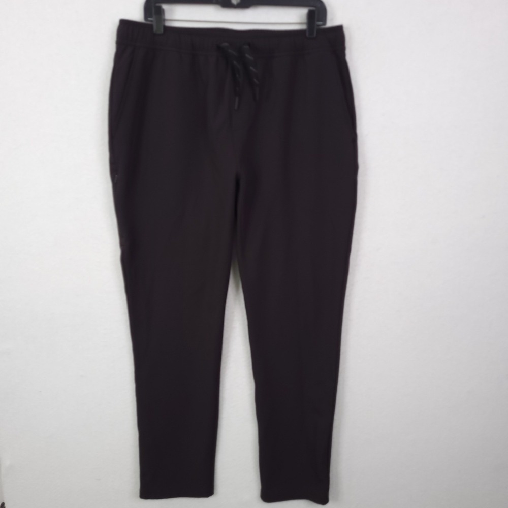 BYLT Premium Basics Pants Black XL Activewear Casual Elastic Waist Athleisure
